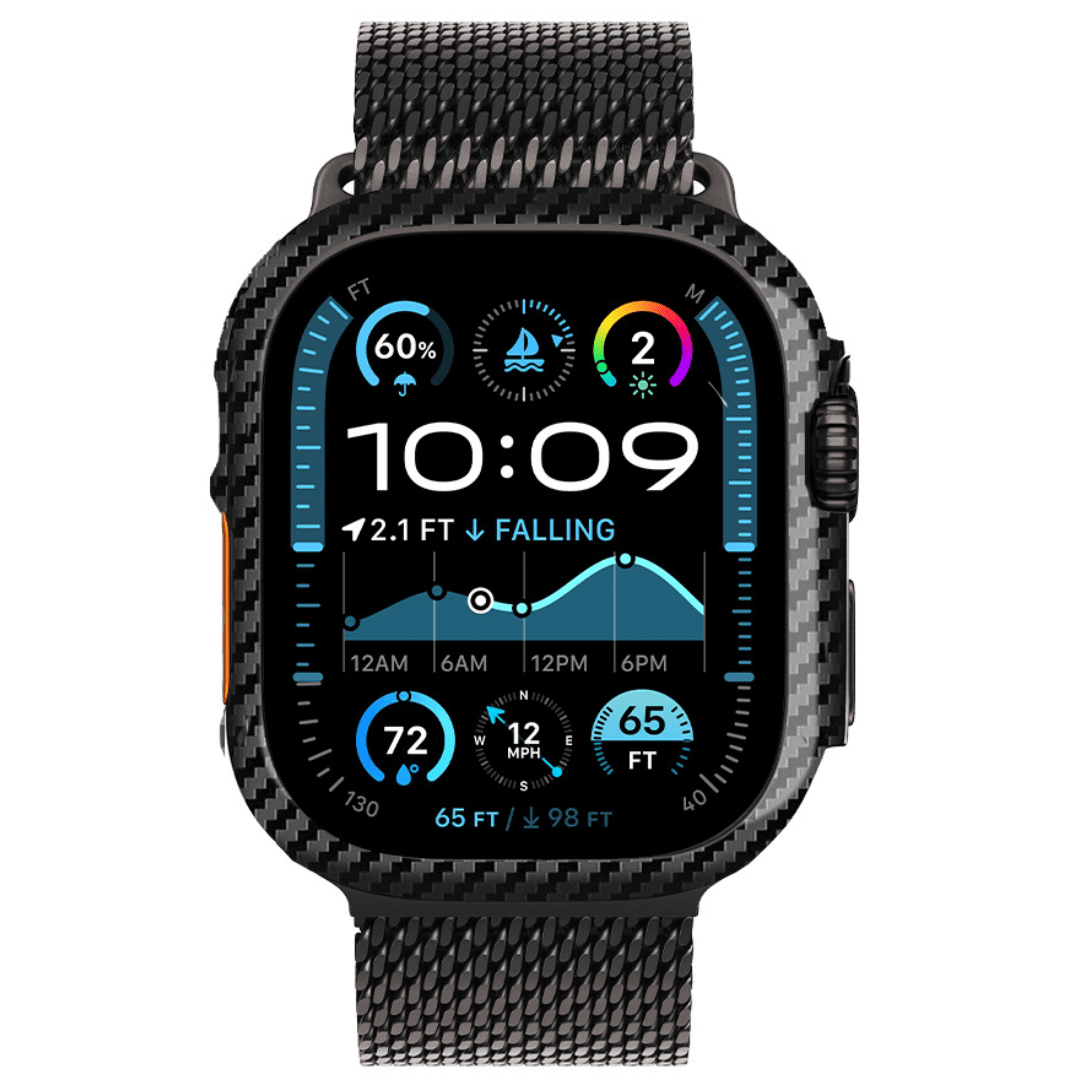 Apple Watch Real Carbon Fiber Case